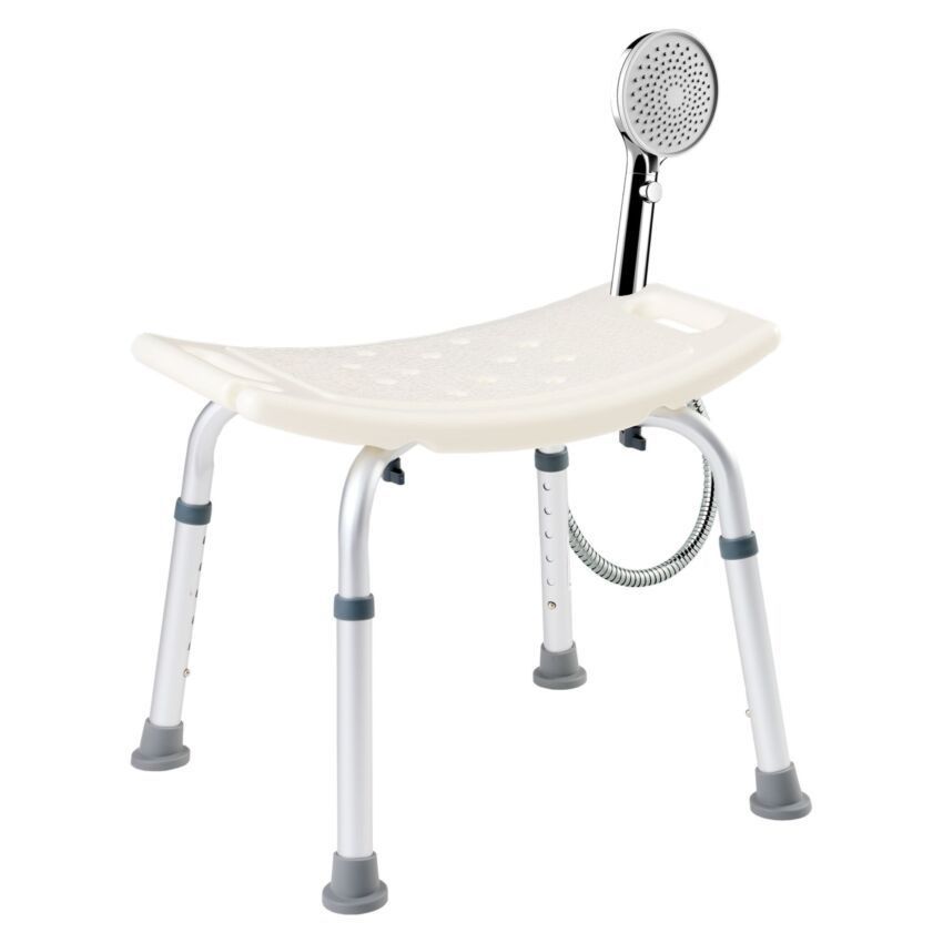 Hocker: Duschhocker höhenverstellbarer Badhocker - NEU – Neu (gemäss Beschreibung) aus Nebikon von warendiscount 6