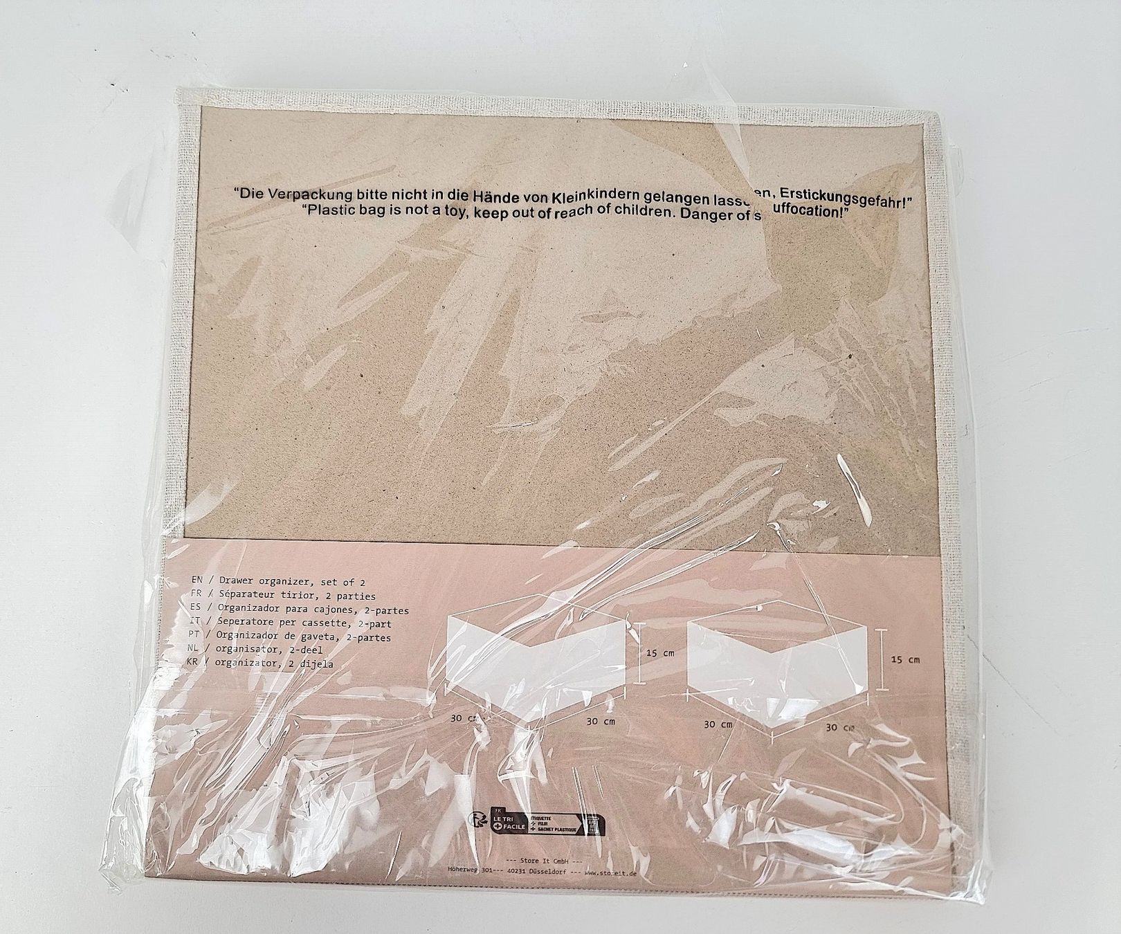 Altro per la casa: Organizer Set aus Leinen,  2-teilig – Usato da Urtenen-Schönbühl venduto da Restwert_Schoenbuehl 1