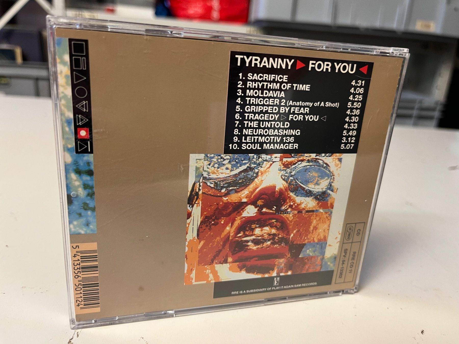 CD: Front 242 - Tyranny >For You< - SRA05A – Usato da Küsnacht ZH venduto da Internetradio 1