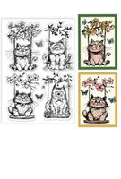 Neues Set Motivstempel Katzen / Büsi