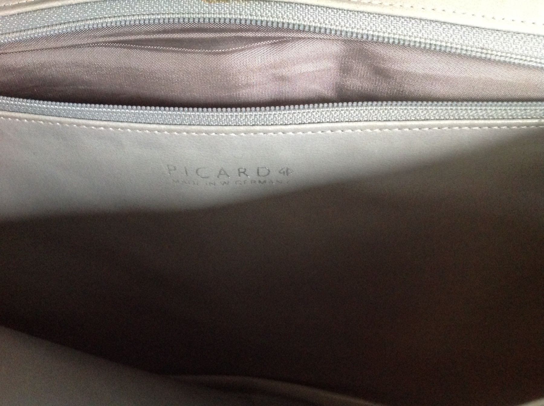 Picard Borse da donna: Damen Handtasche grau Picard – Usato da Tägerwilen venduto da Buesifrank 2