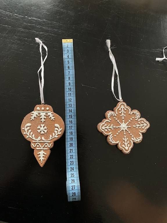 Bloomingville Tutte le decorazioni: Bloomingville 3er-Set Weihnachtsanhänger – Usato da Allschwil venduto da Sebastian2019