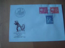 GA 1960 schöner Beleg Büreau de travail AB NUR 75 RP