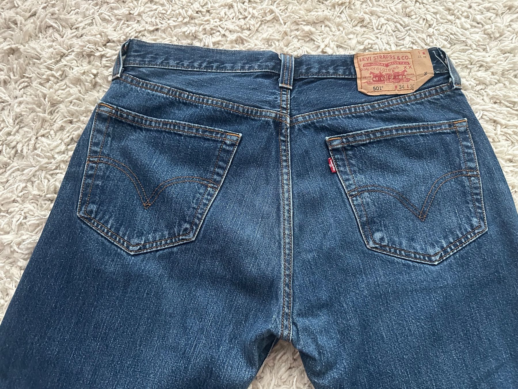 Levi's Jeans: Jeans LEVIS STRAUSS 501 Taille/Grosse W34 L32 – Gebraucht aus Bern von BrandVilla 2