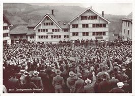 Landsgemeinde Hundwil, um 1940