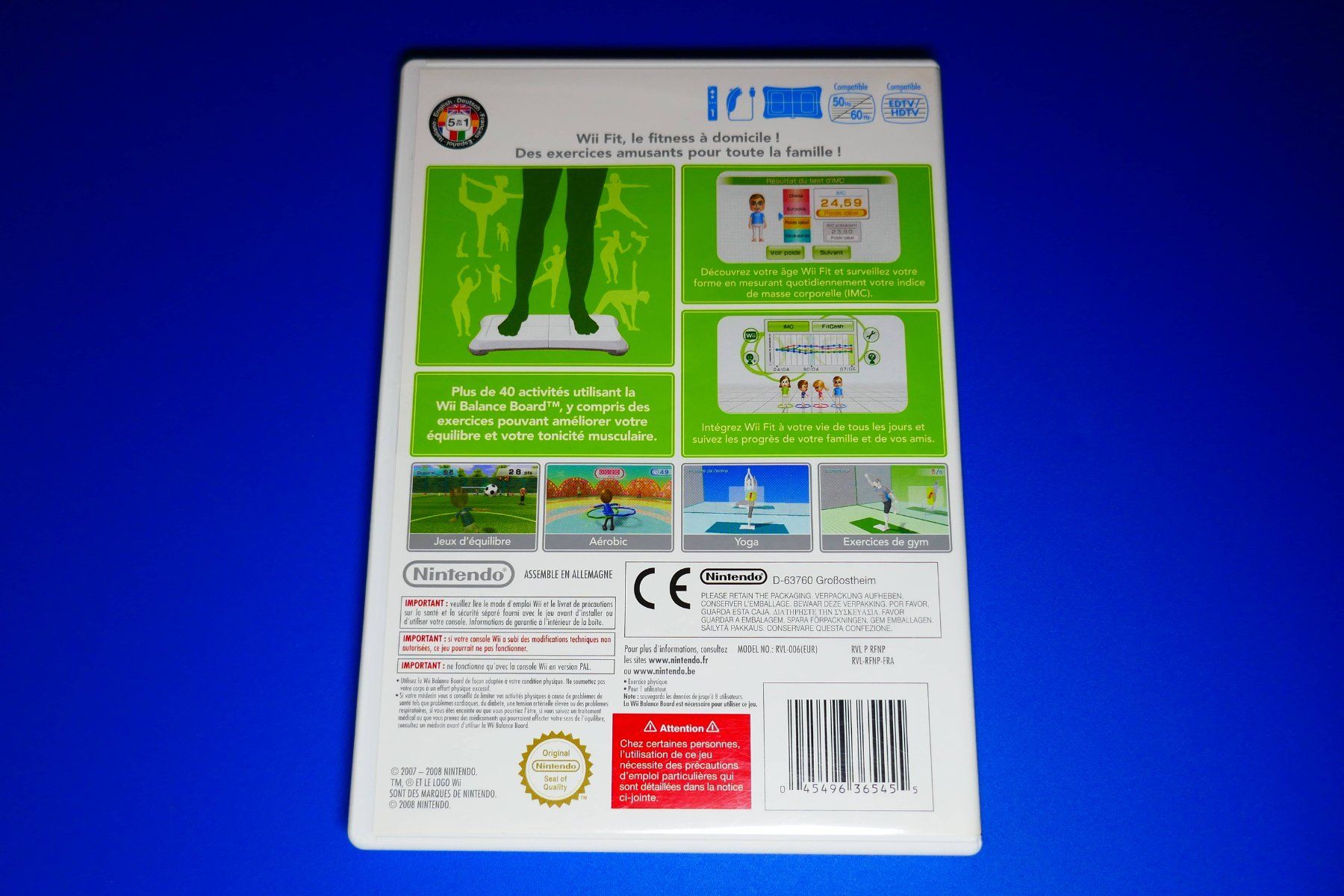 Nintendo Spiele: Wii Fit & VIP - Nintendo Wii – Gebraucht aus Vuarrens von Espace-Retro 4