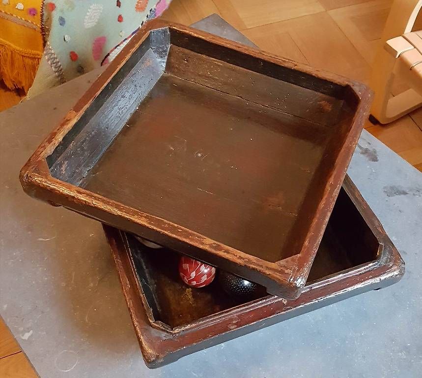 Dosen: Coffret chinois en bois laqué – Gebraucht aus Genève von uneautresaison 2