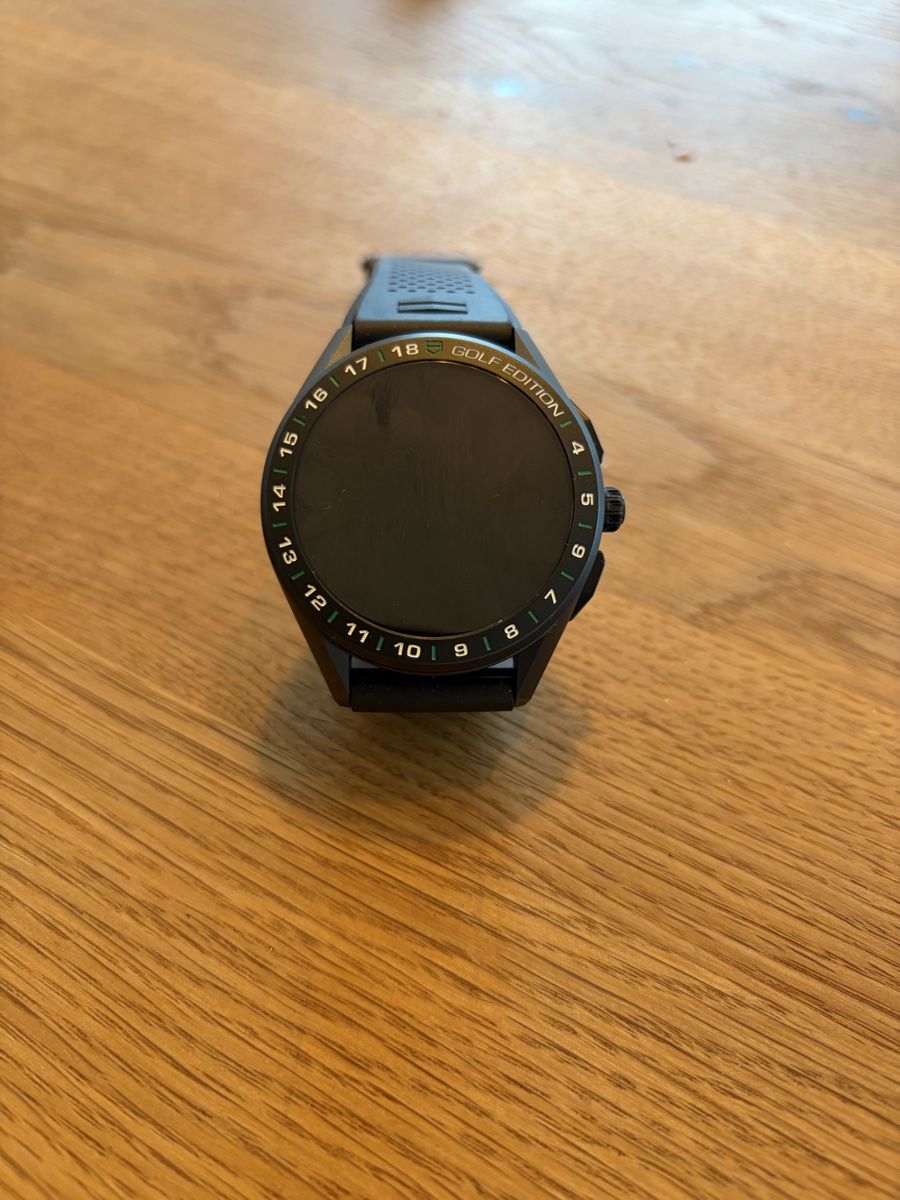 Tag Heuer Smartwatch: Tag Heuer Connected Golf Edition Smartwatch, Top Zustand! – Usato da Ried-Brig venduto da Beschastnykh