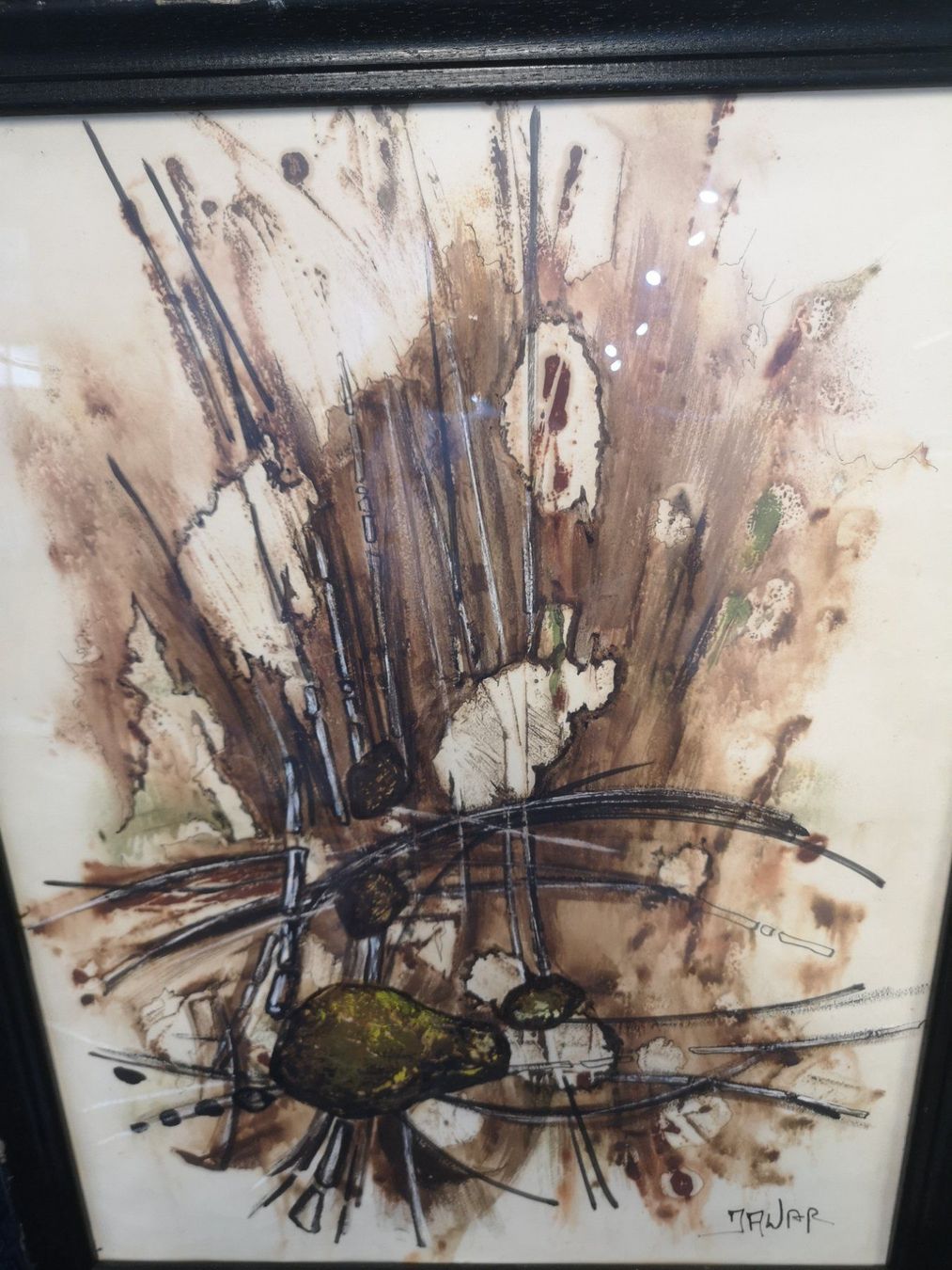 Gemälde: Tableau signé – Gebraucht aus Genève von Qanil77 1