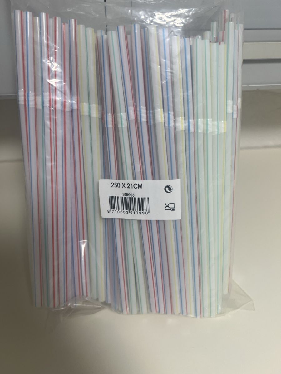 Verres: Trinkhalme 250 Stk. 21cm neu – Neuf avec emballage d'origine à Reinach BL par p2008