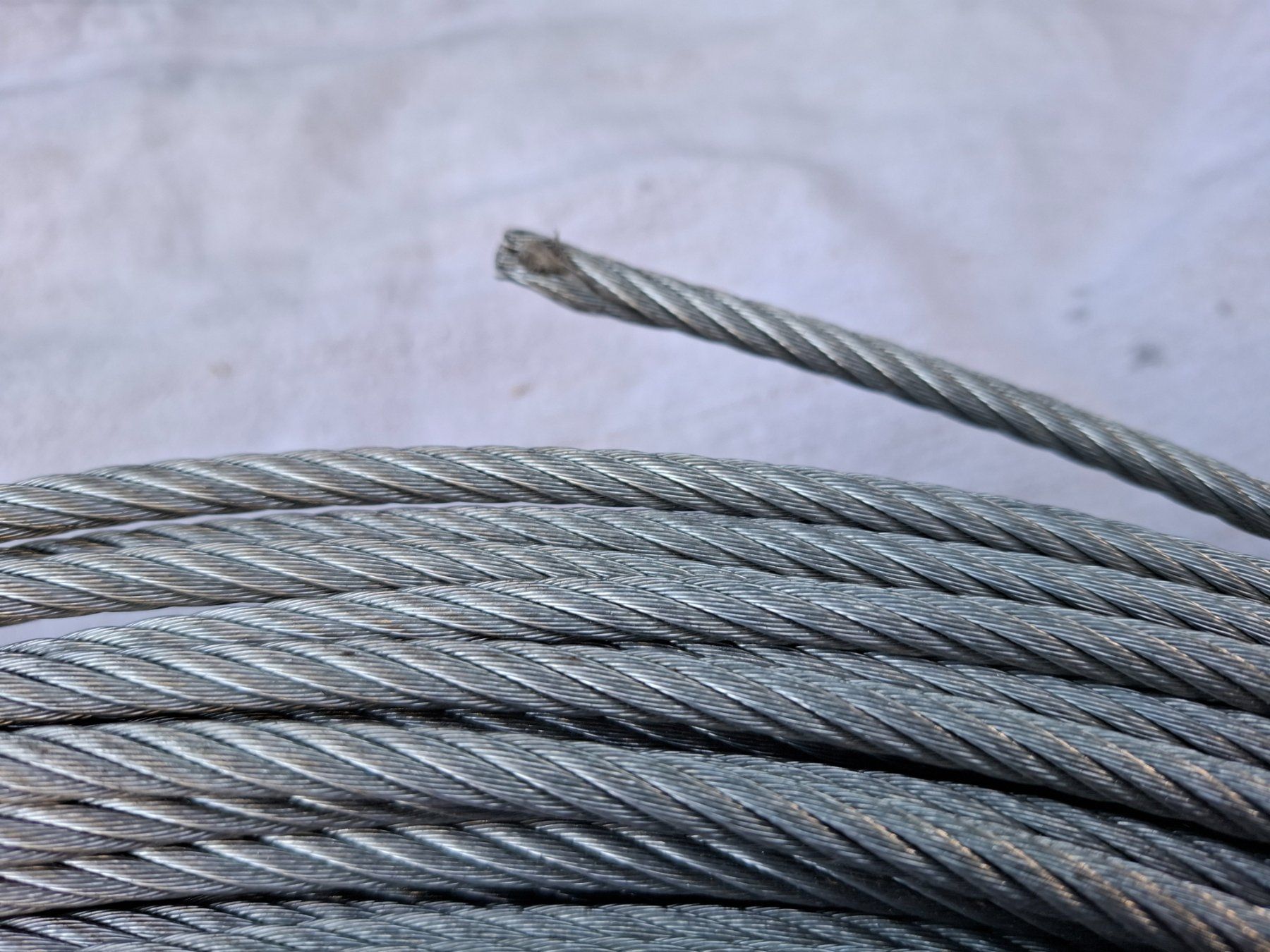 Ferramenta: Stahlseil / Drahtseil / 6 mm ca. 100 Meter – Nuovo (secondo la descrizione) da Seewen SZ venduto da AllroadV8Power 3
