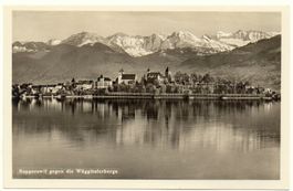 RAPPERSWIL gegen die Wäggitalerberge, Photo J. Gaberell