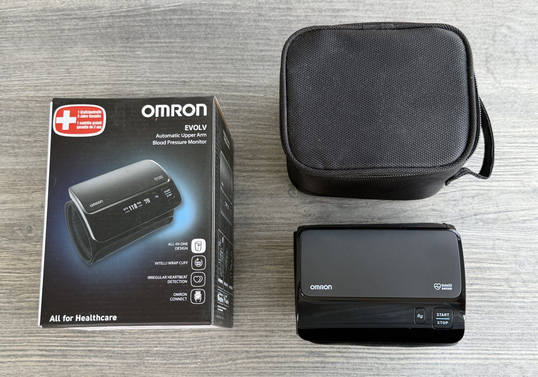 Omron Medizinische Geräte: OMRON EVOLV Blutdruckmessgerät – Gebraucht aus Wettingen von Maroxxx