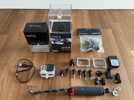 GoPro HERO 4 Black mit Zubehör