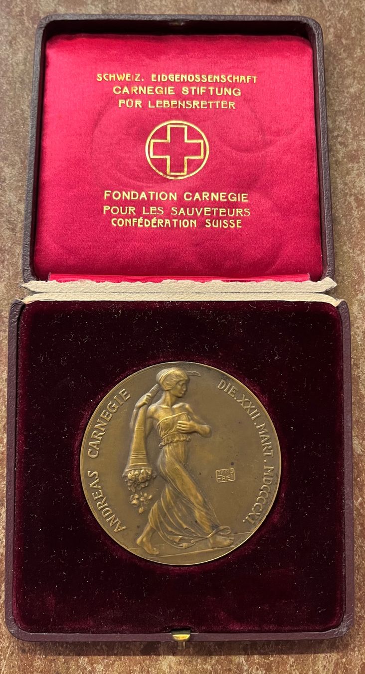 Medaillen: Medaille Schweiz – Gebraucht aus Kandergrund von honey-art_and_more