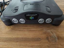 Nintendo N64 Konsole mit 3 Spielen und HDMI Adapter