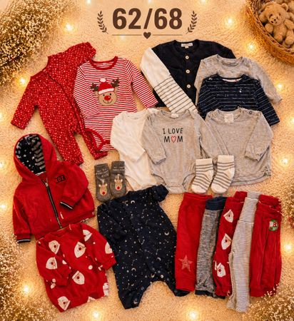 Baby Kleider Paket rot, Grösse 62-68, Top Zustand!
