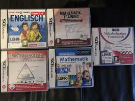 Nintendo DS 5 Lernspiele