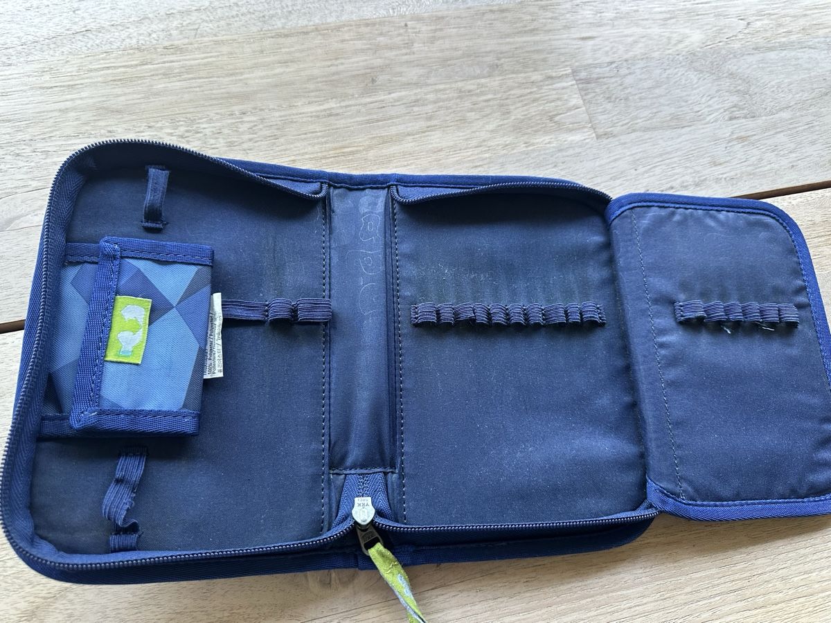 Ergobag Borse & Zaini: Ergobag Rucksack Set Etui blau Polygon Design – Usato da Steinach venduto da Jimmy78 1