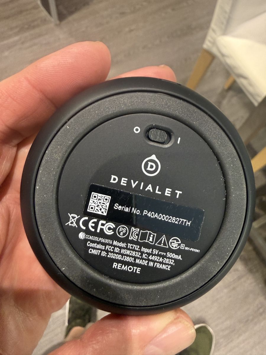 Fernbedienungen: Devialet Remote neu (Händler) – Neu (gemäss Beschreibung) aus dietlikon von avspalinger 3