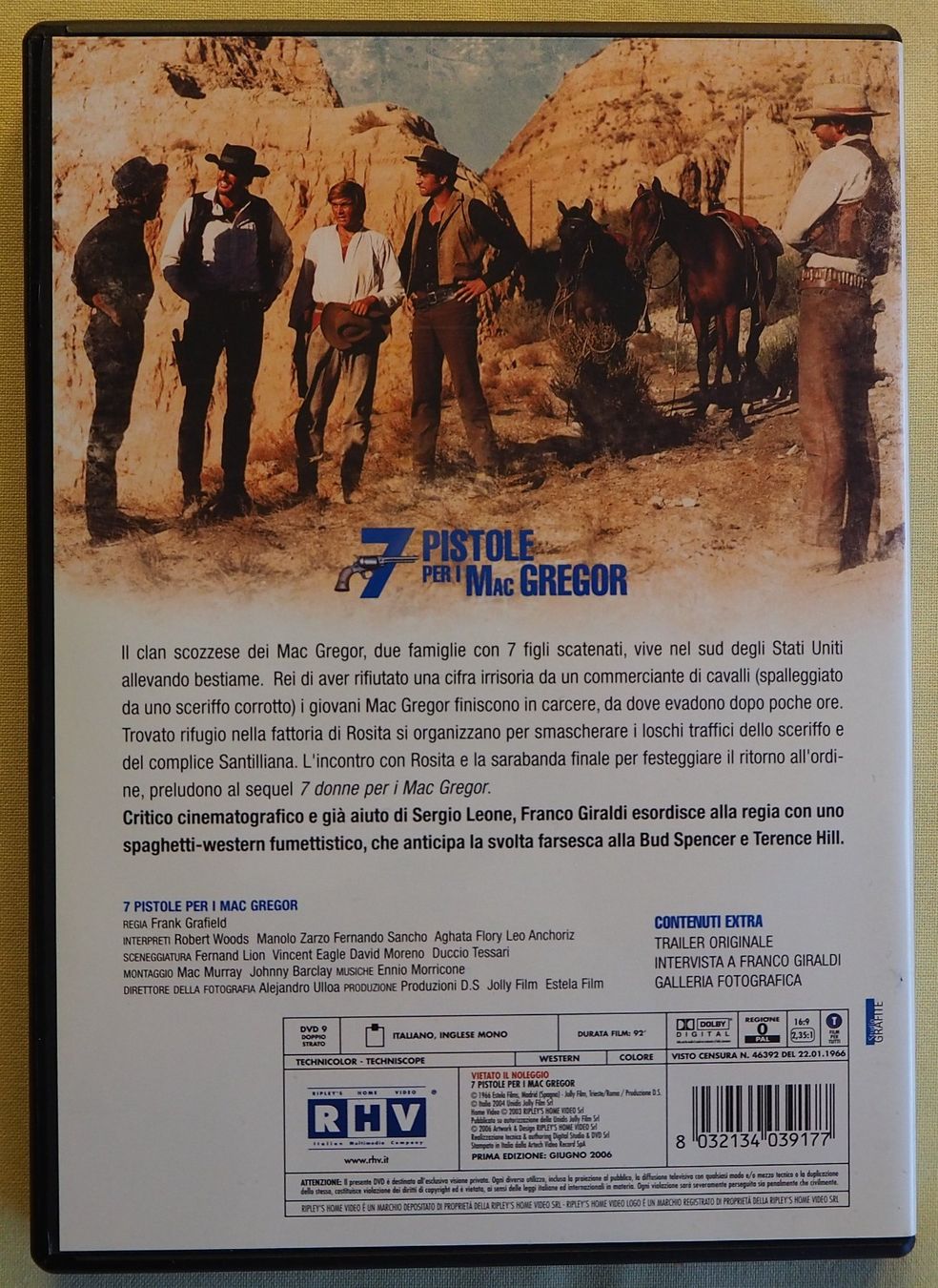 Tutti i DVDs: Italo-Western / 5 Filme / IT-Import – Usato da Chur venduto da dluli 3