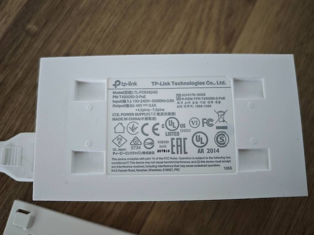 Unità & Adattatore: TP-Link TL-POE4824G - PoE Adapter 24V / 48V – Usato da Beinwil am See venduto da m4c2005