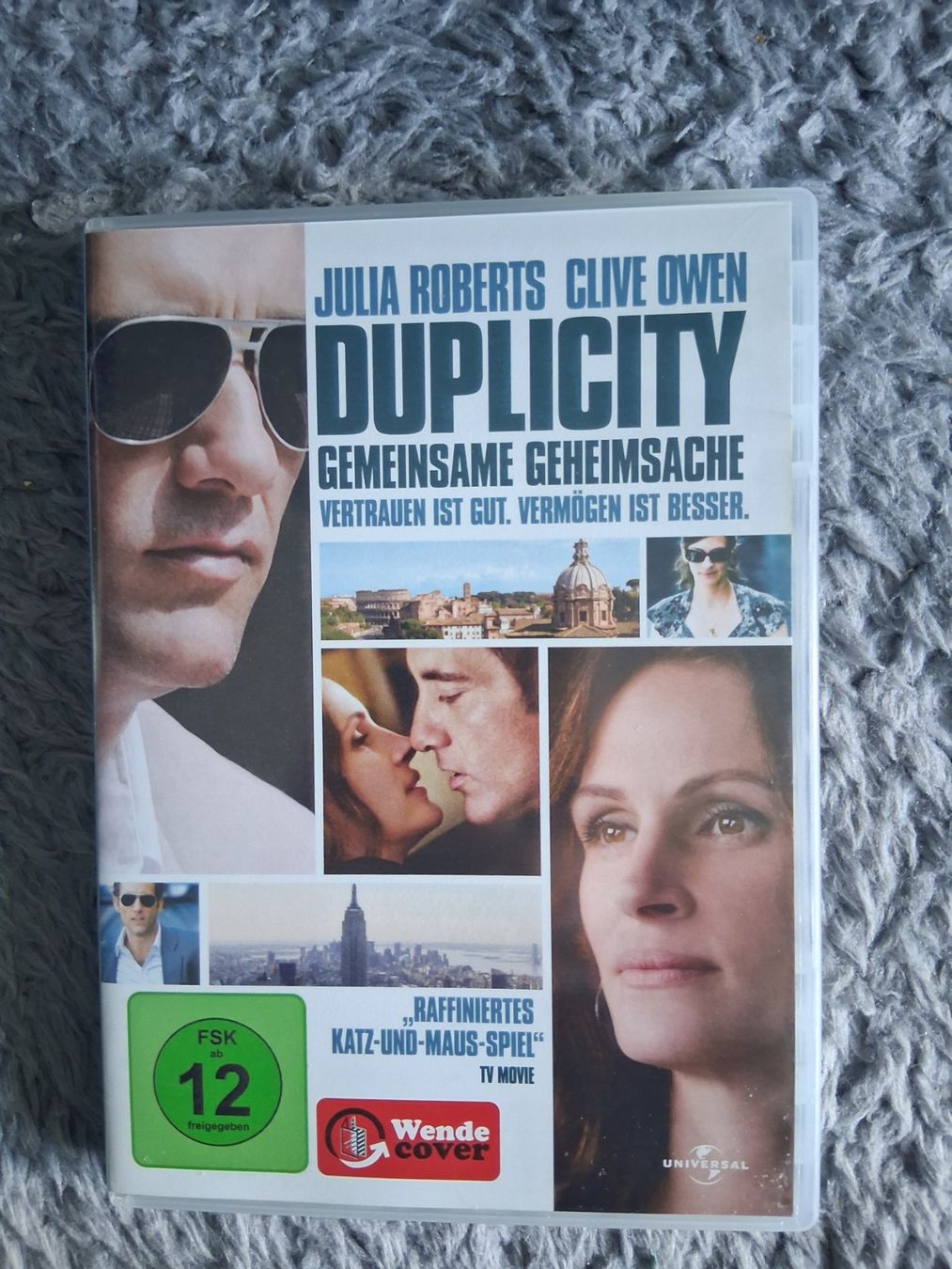 Tutti i DVDs: DUPLICITY      DVD – Usato da Wetzikon ZH venduto da Ramones01