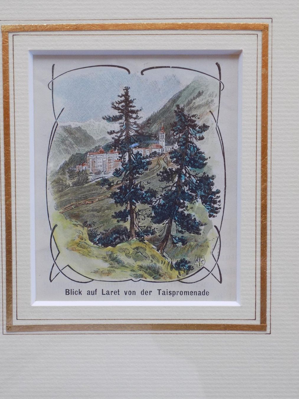 Gravures: Blick auf Laret Engadin – D'occasion à Risch par Rischli15 1