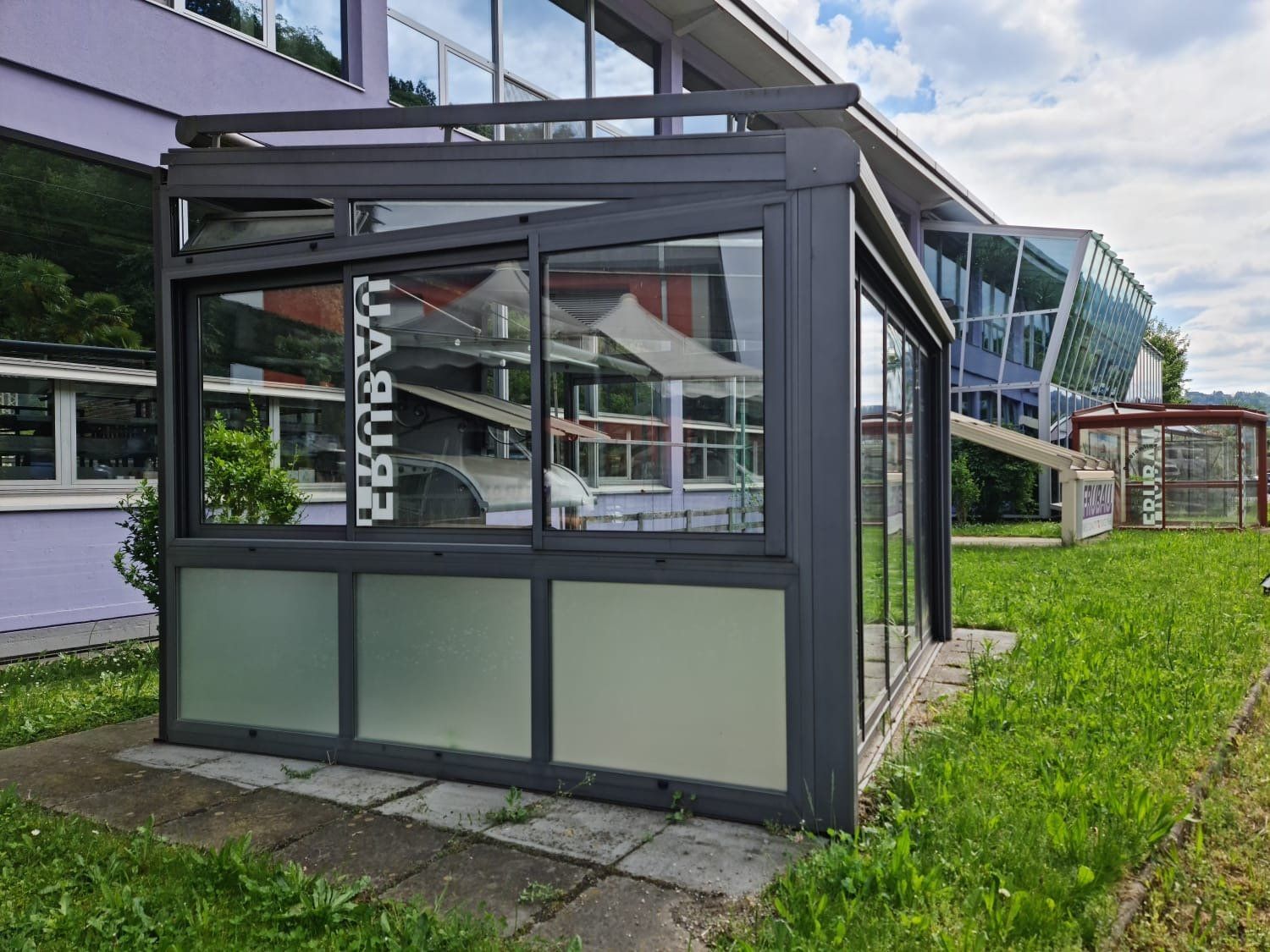 Cabanes de jardin & serres: Veranda in alluminio – D'occasion à Caslano par ffr_5zkv 1