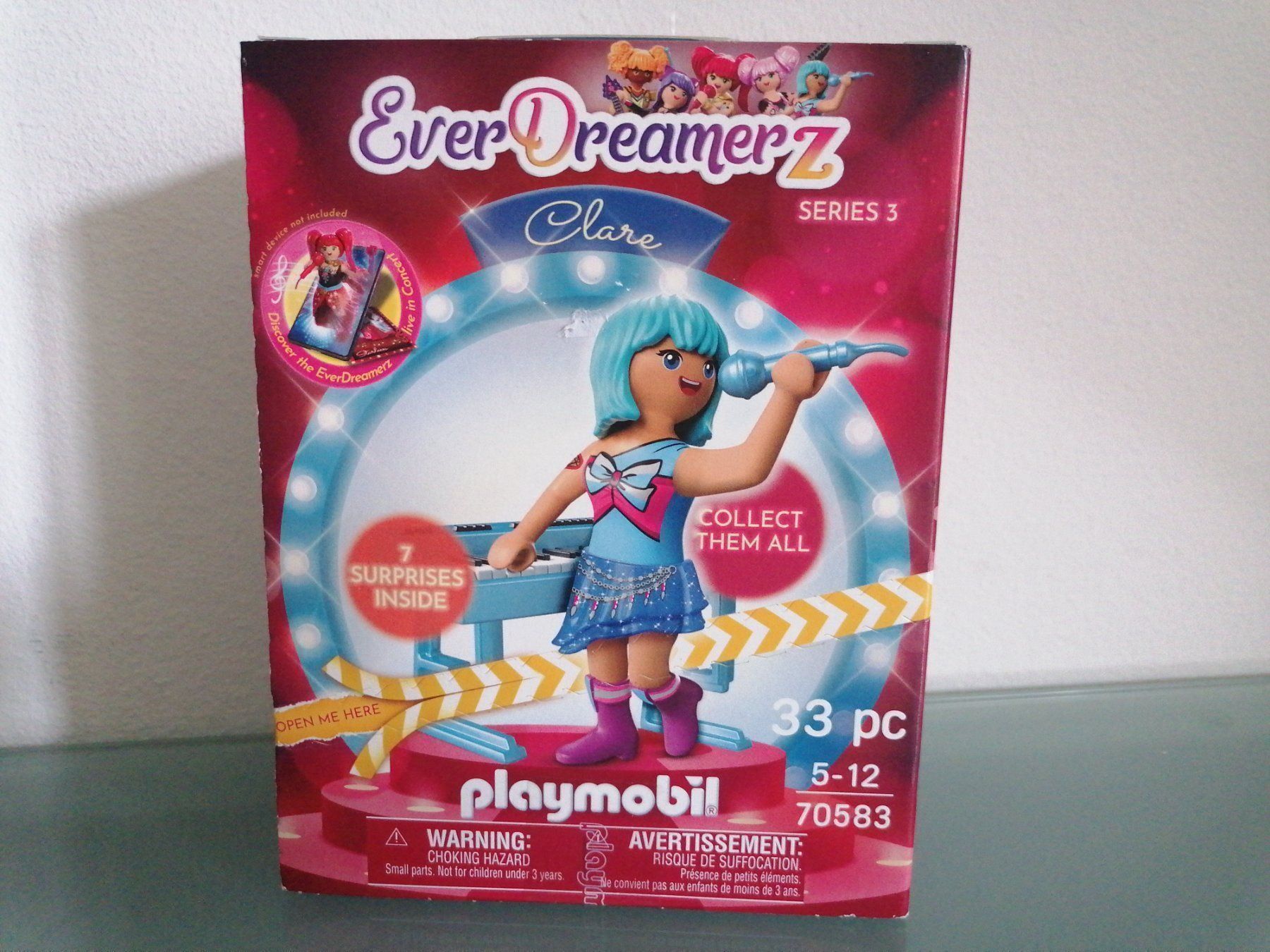 Giocattoli: Playmobil Clare 33 PC Serie 3 – Nuovo e nell'imballaggio originale da Bäch SZ venduto da Swissy46