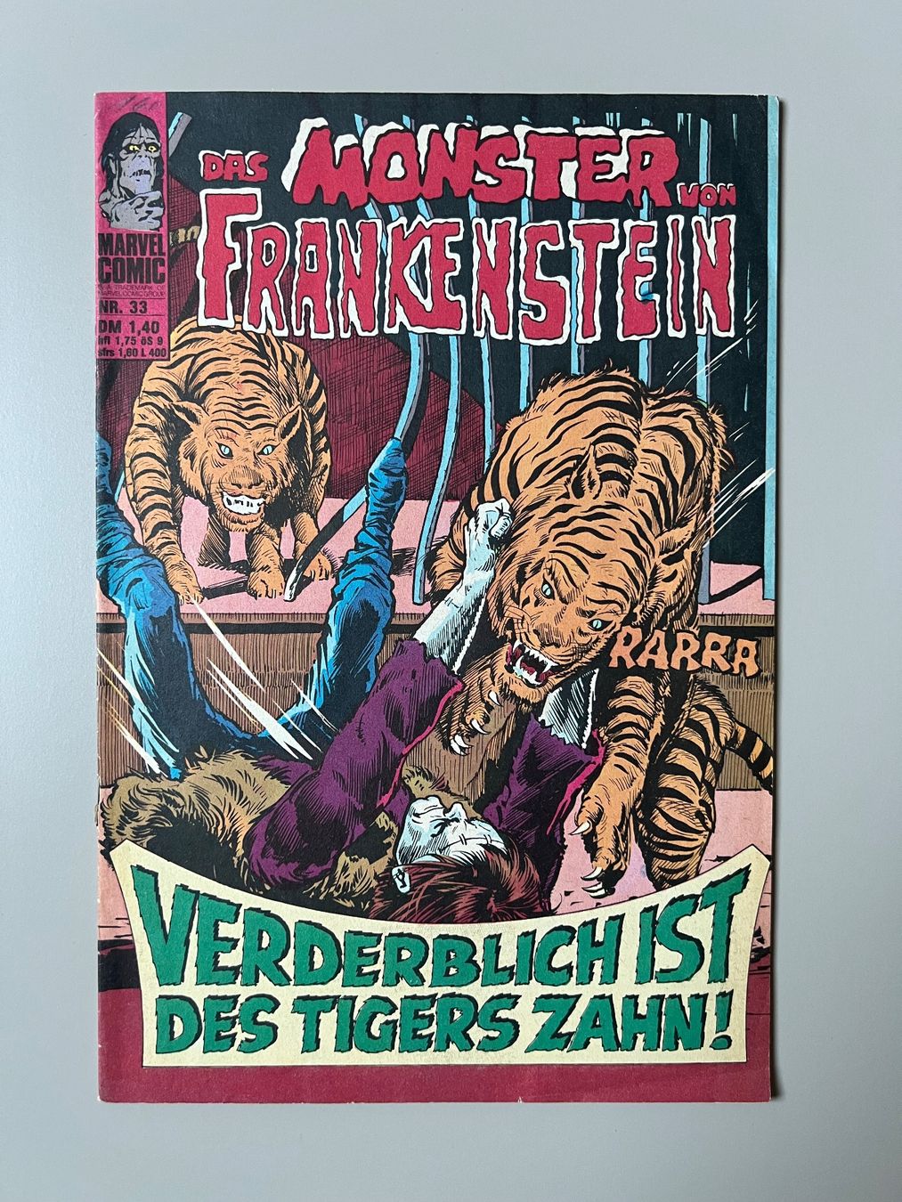 Fumetti: MARVEL COMICS: Frankenstein #33 (Williams Verlag) – Usato da Bösingen venduto da kiel_shop