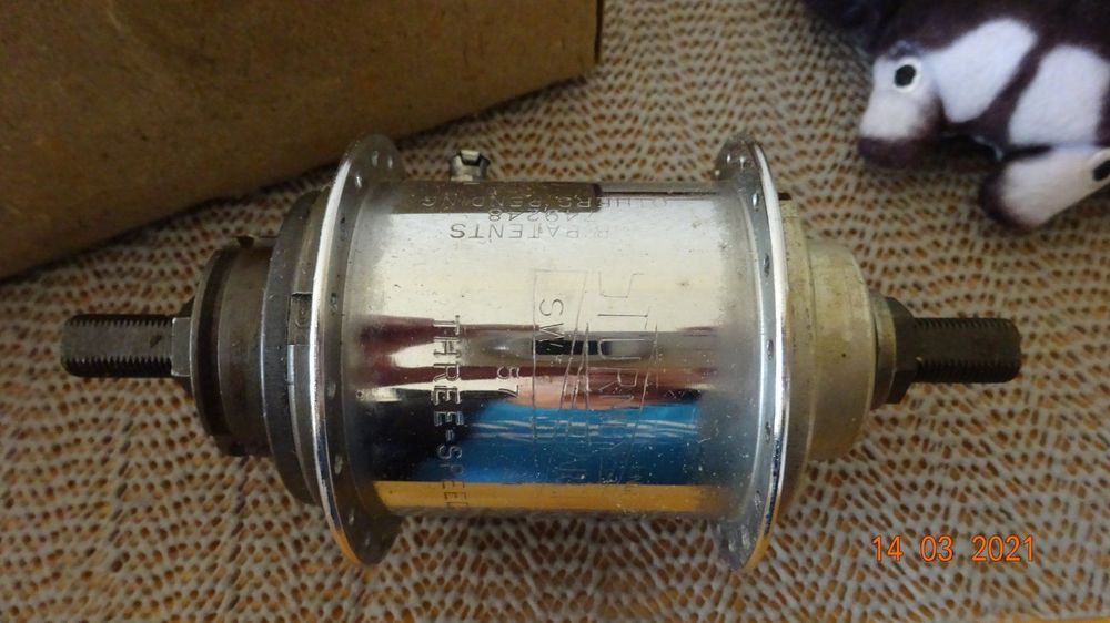 Moyeu De Roue Avant Campagnolo Vintage - 36 Trous - Très Bon état