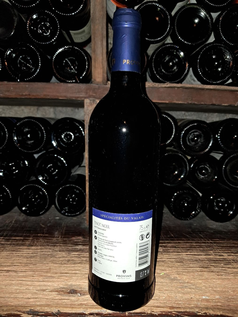 Wein: Pinot noir aoc du valais provins 2015 – Neu und originalverpackt aus Le locle von juliensaran 2