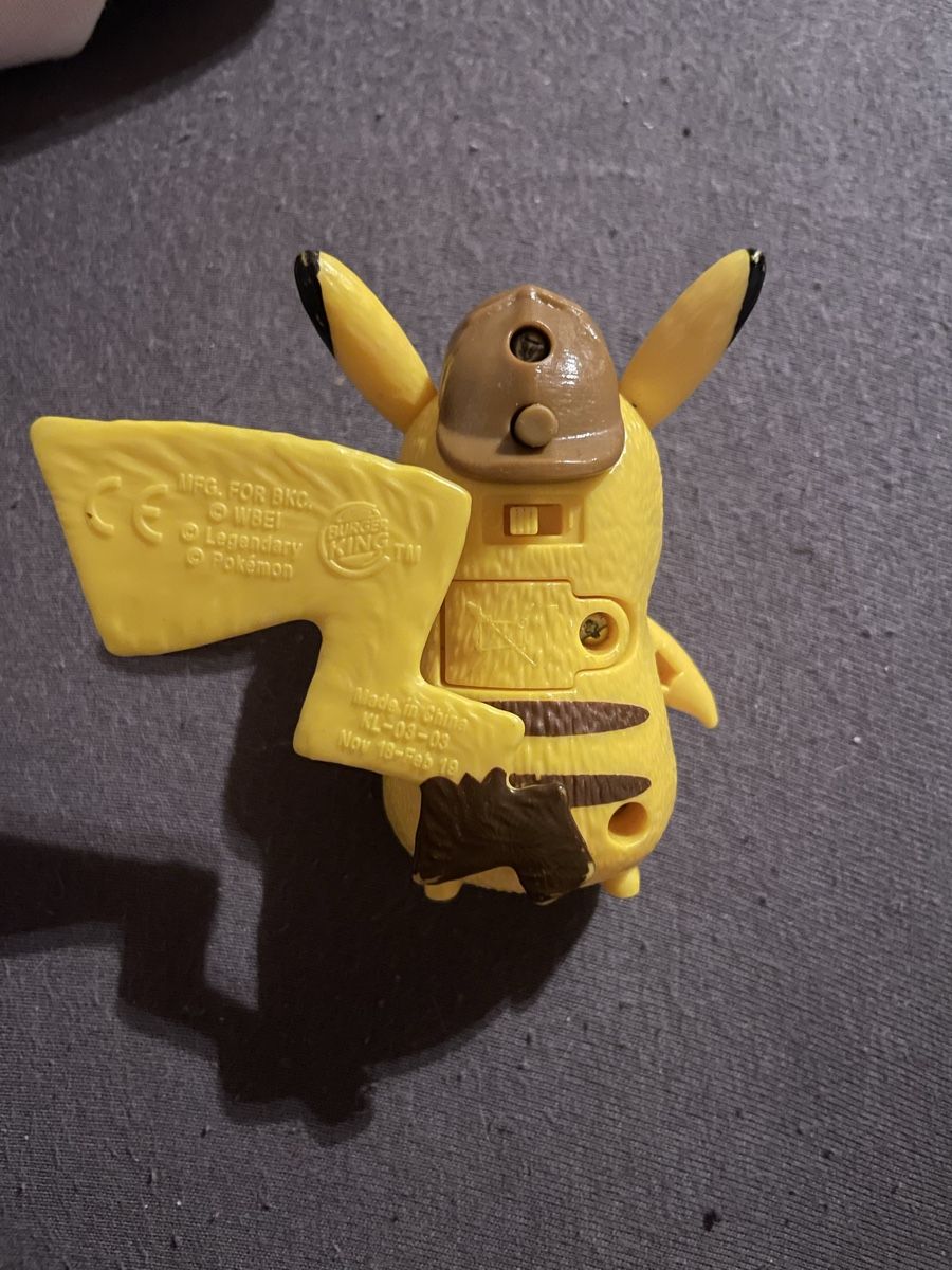 Pokémon Figurines: Pikachu Burger King Figur – D'occasion à Lenk im Simmental par banane50626 1