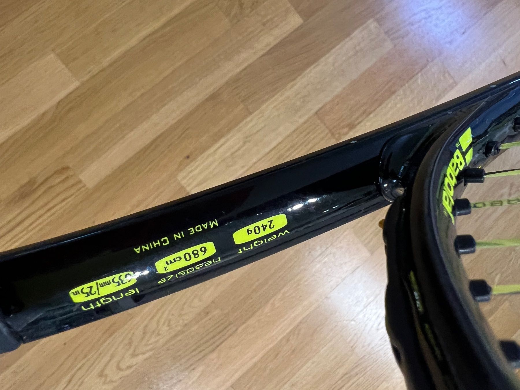 Babolat Schläger: Raquette de tennis Babolat – Gebraucht aus Cologny von PEACEANDLOVE 3