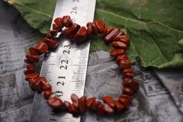 Jaspis   Rot Splitter Armband    (Räumung!) (1)