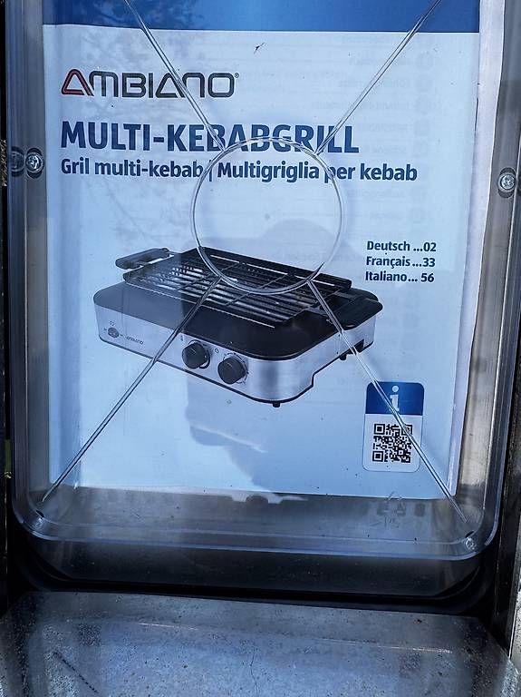 Griglie: Elektrogril Sehr praktisch  – Usato da Seuzach venduto da Wolf936 3