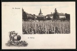 AK Perroy, Vue partielle avec l'église
