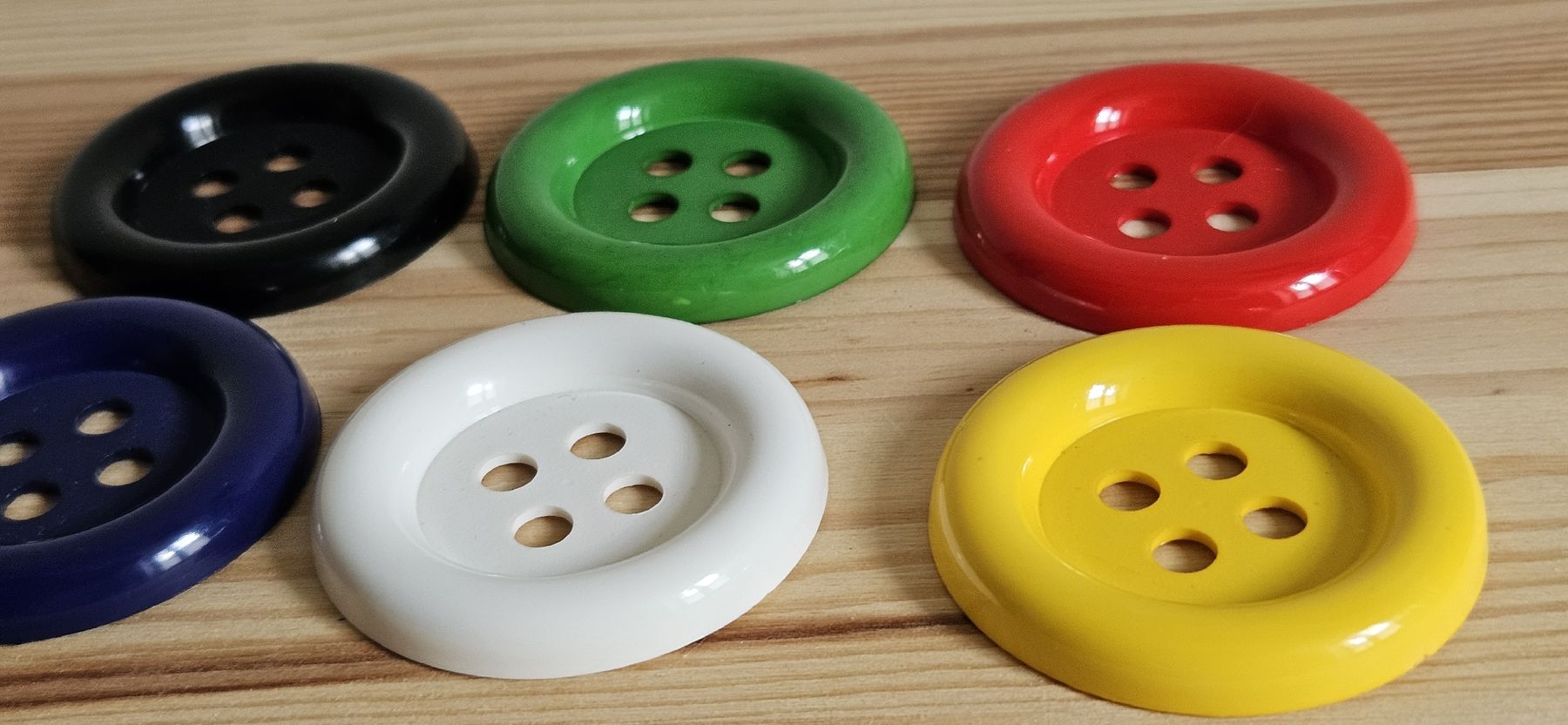 Knöpfe: 6 boutons décoratifs 5cm – Neu (gemäss Beschreibung) aus Carouge GE von Lea000 1