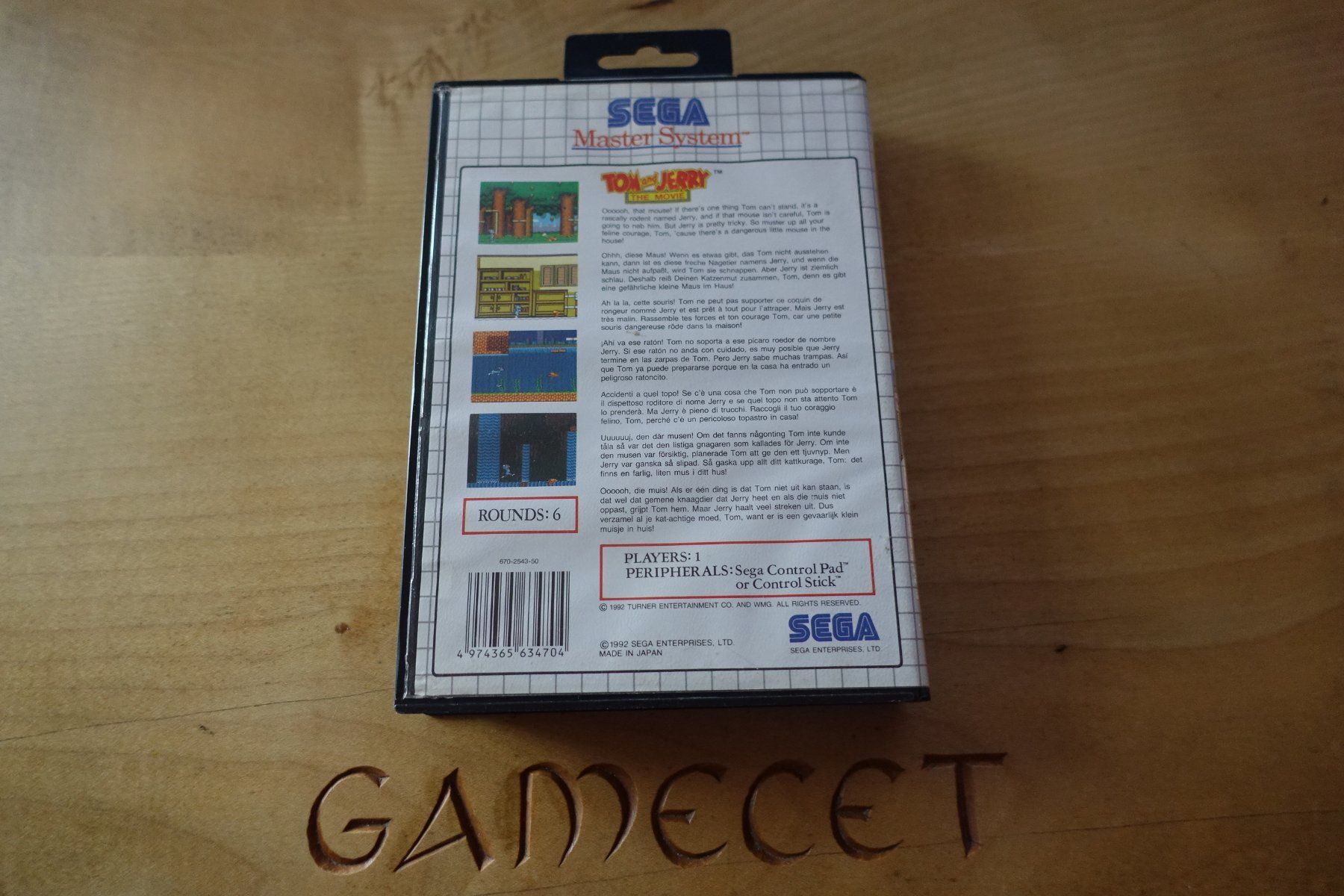 Sega Spiele: Tom and Jerry: The Movie – Gebraucht aus Steinach von Gamecet 2