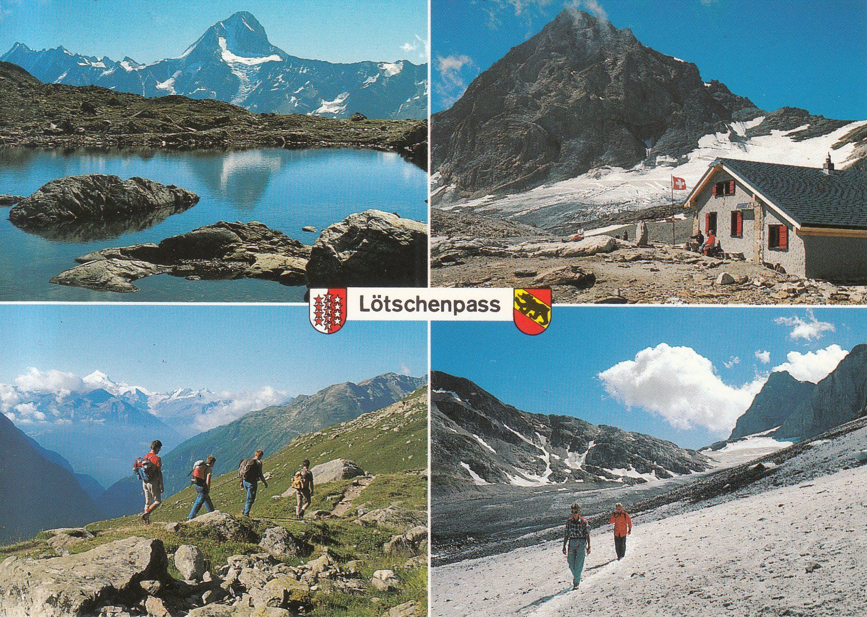 Ansichtskarten: Lötschenpass, ca. 1990 – Gebraucht aus Bürglen TG von StampGraf