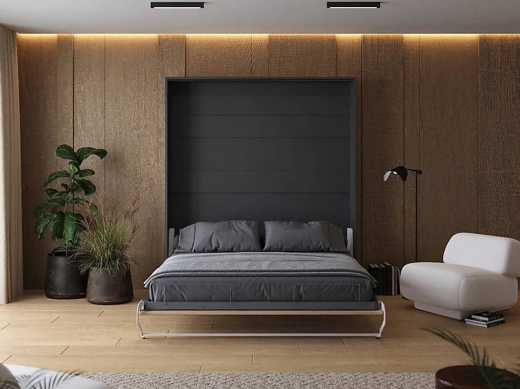 Letti: Lit escamotable 180 x 200 cm. Différentes teintes – Nuovo e nell'imballaggio originale da Lausanne venduto da casa56 1