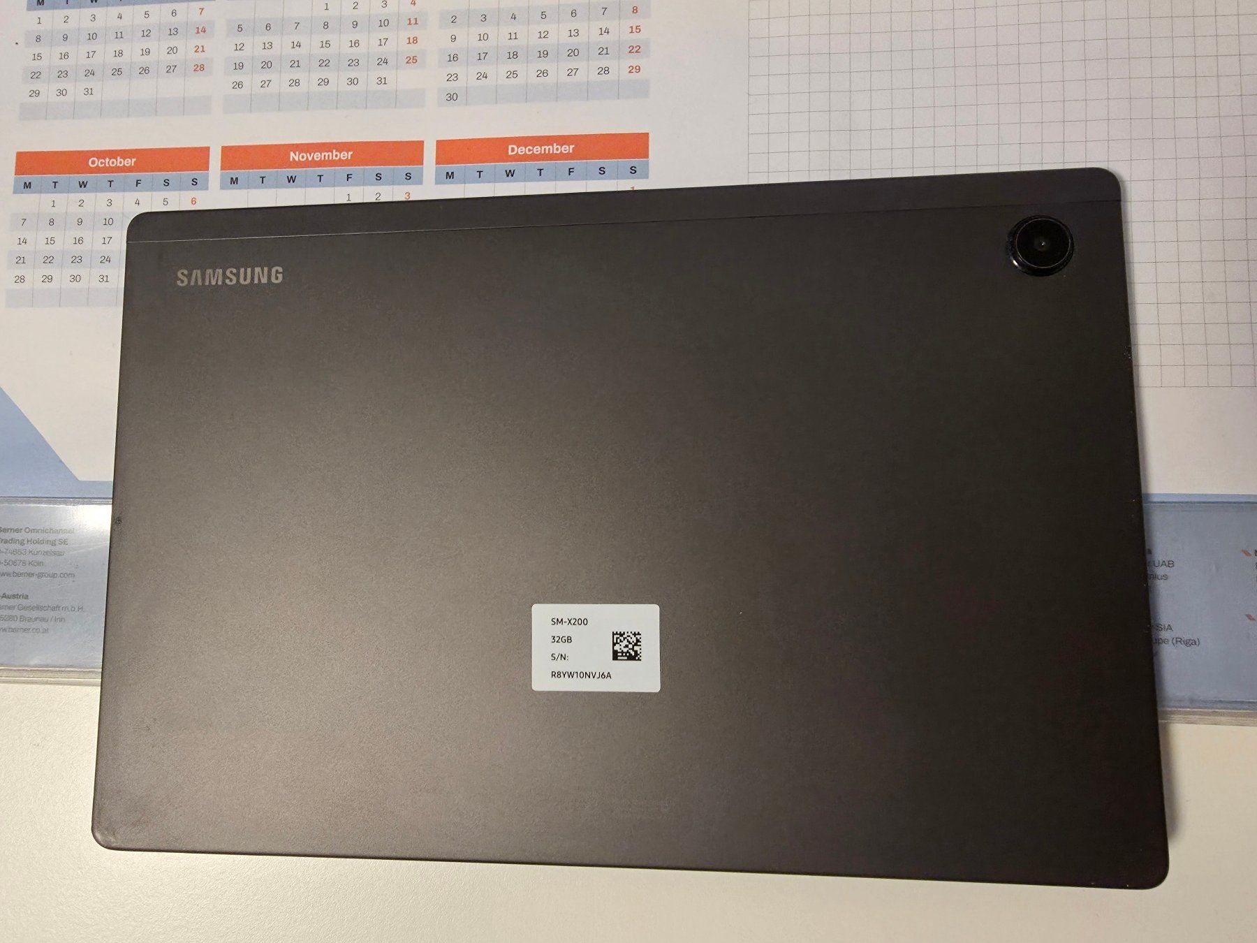 Samsung Tablet PC: Samssung Galaxy Tab A8 SM-X200 – Gebraucht aus Trun von samuel_54 1