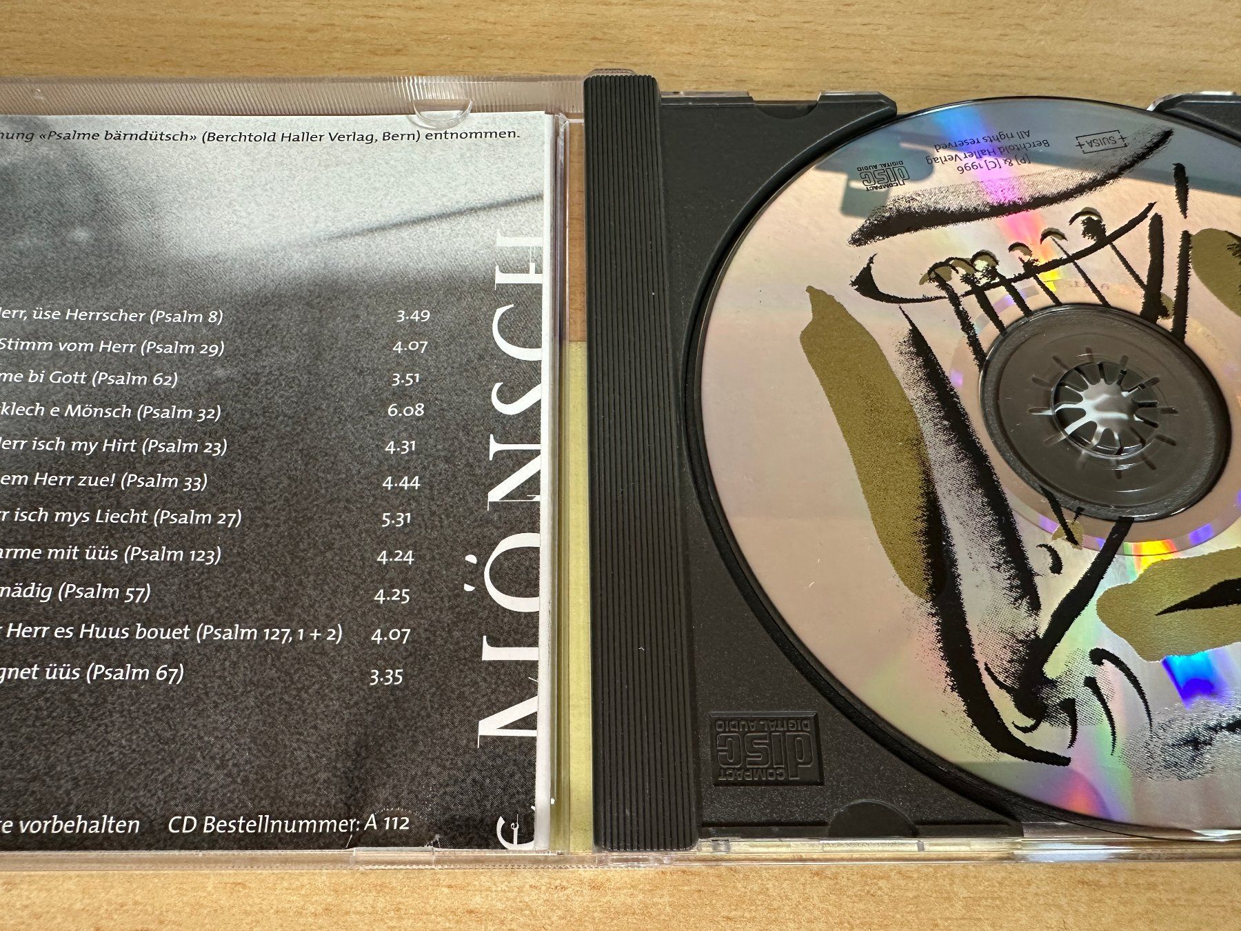 CD: N2 Markus Dolder – Glücklich E Mönsch – Usato da Rikon im Tösstal venduto da Alpenmutz 2