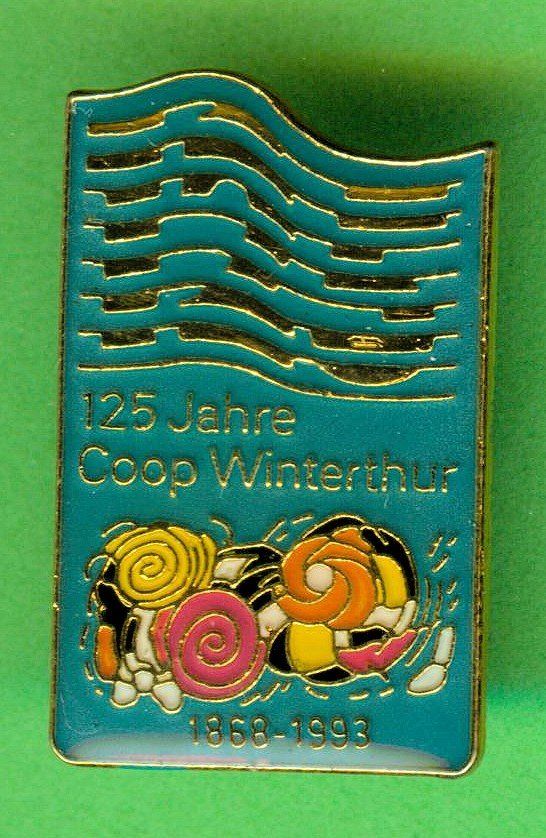 Placchette & Badge: Coop  Winterthur  125 Jahre – Usato da Winterthur venduto da Sammleroase