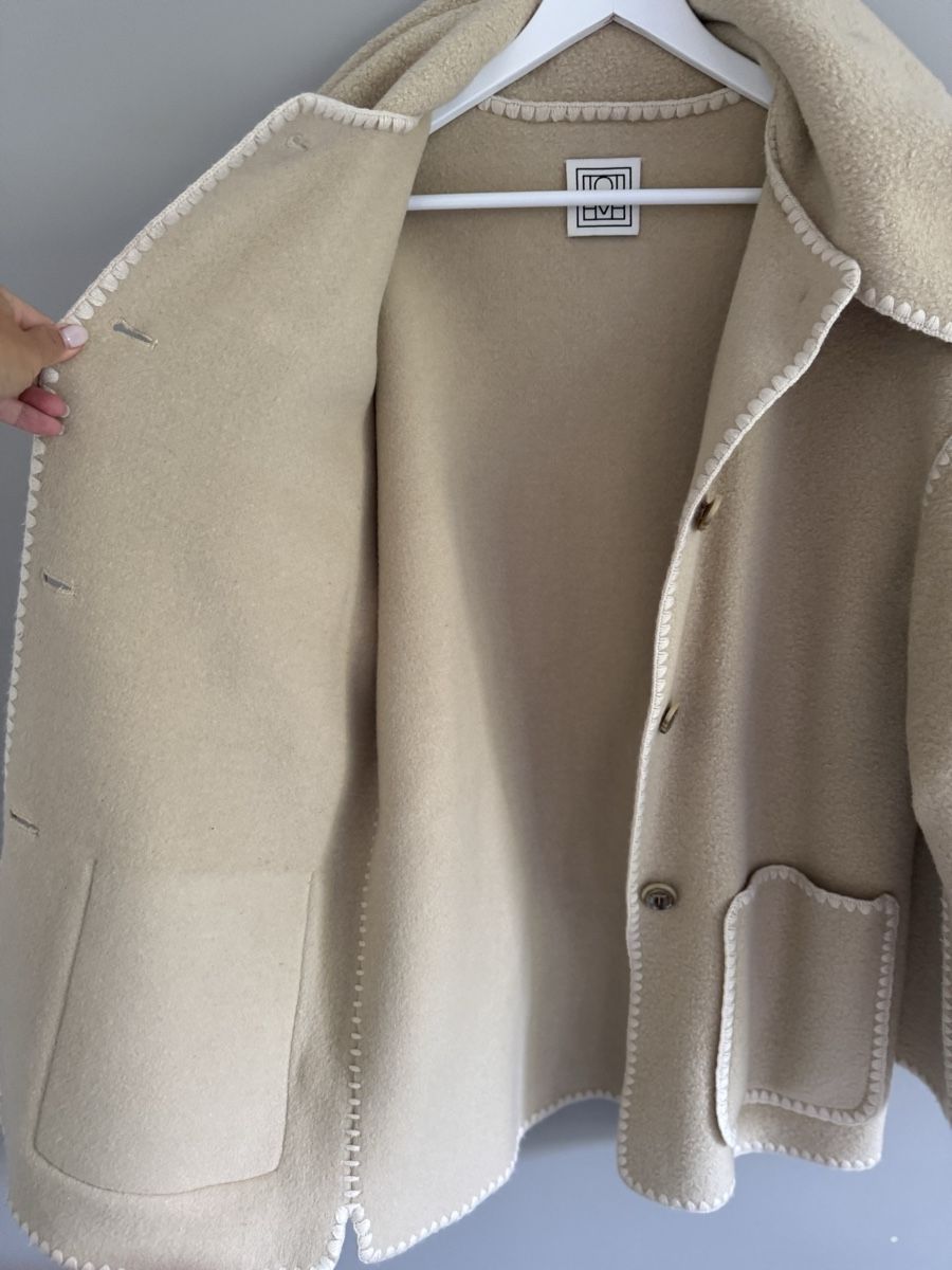 Totême Cappotti: Toteme Wool scarf caban coat – Usato da Collonge-Bellerive venduto da IFound5 3