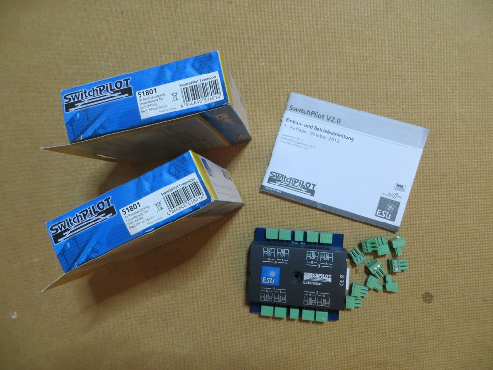 ESU 51809 SwitchPilot Adapter für Signale mit gemeinsamer Kathode. Set mit 2 Stück für ins