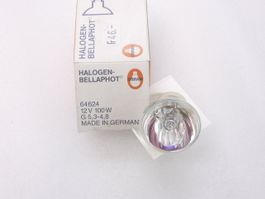 Osram 64624 100W 12V G 5,3-4,8 Halogen Lampe. Germany