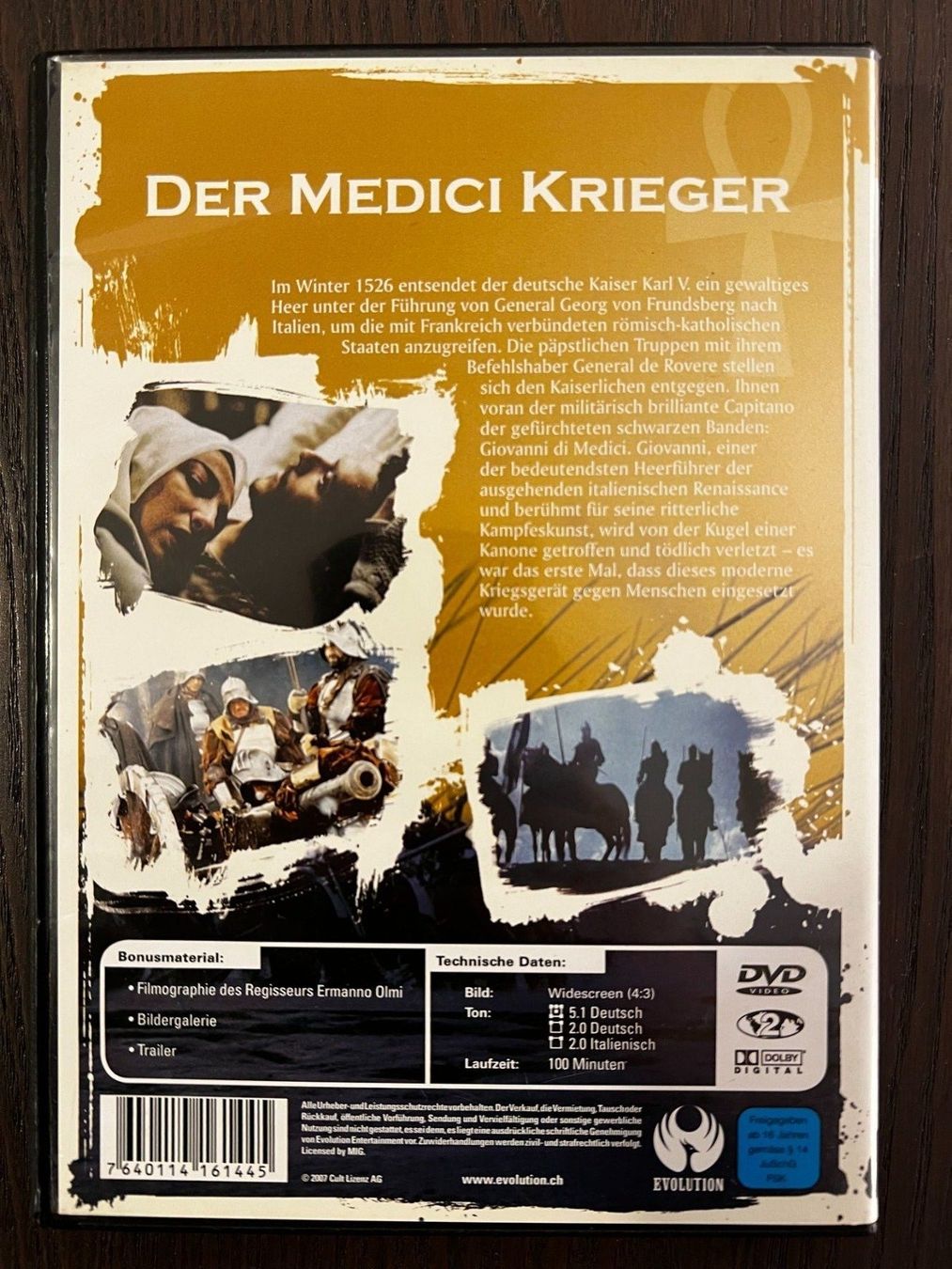 Tutti i DVDs: Der Medici Krieger – Usato da Zürich venduto da FilmFreunde 1