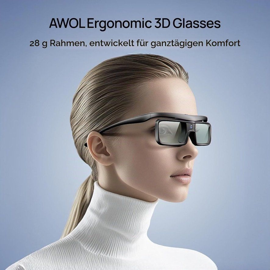 Occhiali & Lenti: AWOL Vision DLP Link 3D-Brillen (2er-Pack) – Nuovo (secondo la descrizione) da Wallisellen venduto da C_DM 9
